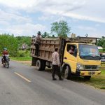 Polsek Teriak Laksanakan Razia Guna Cegah Barang Ilegal