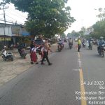 <em>Cegah Kecelakaan dan Kemacetan Polsek Bengkayang Laksanakan Strong Points</em>