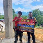 <em>Berikan Himbauan Karhutla,Cara Bhabinkamtibmas Cegah Kebakaran Hutan dan Lahan</em>