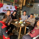 Polsek jagoi babang kembali melaksanakan Jumat curhat