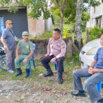 <em>Jum’at Curhat Kapolsek Bengkayang Bersama Kades dan Perangkat Desa Bani Amas.</em>
