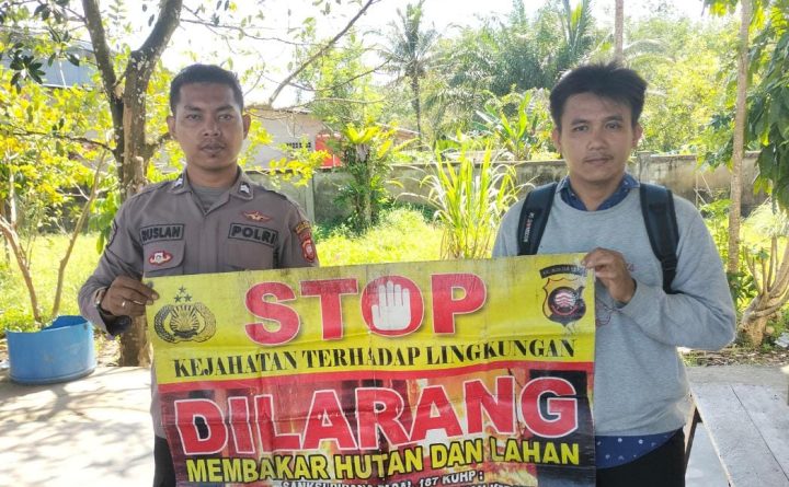 himbauan cegah karhutla