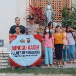 <em>Hadirkan Rasa Aman damai dan Penuh Kasih,Personil Polsek Bengkayang Laksanakan Giat Minggu Kasih</em>