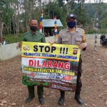 <em>Sampaikan Himbauan Karhutla,Guna Wujudkan Kecamatan Bebas Kebakaran Hutan dan Lahan</em>