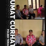 Kapolsek Teriak Melaksanakan Jumat Curhat Bersama Camat Teriak