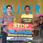 Tumbuhkan Kepedulian Terhadap Lingkungan, Bhabinkamtibmas Berikan Sosialisasi serta Edukasi Cegah Karhutla