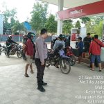 Polsek Bengkayang Laksanakan Patroli Rutin di SPBU