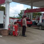 Giat Patroli Rutin dan Monitoring SPBU di Wilkum Polsek Bengkayang