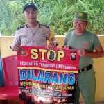 Antisipasi Karhutla, Bhabinkamtibmas Gencar Laksanakan Himbauan dan Sosialisasi