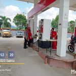 Polsek Bengkayang Laksanakan Patroli Rutin di SPBU
