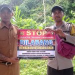 Antisipasi Karhutla, Bhabinkamtibmas Gencar Laksanakan Himbauan dan Sosialisasi