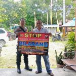 Sambangi Warga , Bhabinkamtibmas Sampaikan Himbauan Karhutla