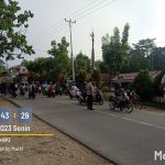 Ciptakan Arus Lalu Lintas Yang Lancar, Polsek Bengkayang Laksanakan Strong Point