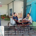 Sambangi Warga Bhabinkamtibmas Ajak Masyarakat Peduli  Keamanan  Lingkungan