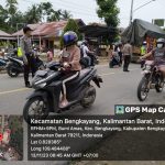Cegah Kecelakaan dan Kemacetan Polsek Bengkayang Laksanakan Strong Points