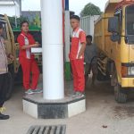 Giat Patroli Rutin dan Monitoring SPBU di Wilkum Polsek Bengkayang