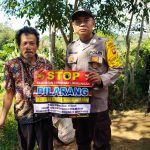 Salah Satu Giat Rutin Bhabinkamtibmas  Sampaikan Himbauan Karhutla Guna Mencegah Kerusakan Lingkungan