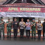 Kapolres Bengkayang Pimpin Apel Kesiapan Pengamanan Malam Pergantian Tahun Baru 2024