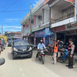 Anggota Polres Bengkayang Optimalkan Patroli Siang diPasar