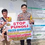Sambangi Warga, Bhabinkamtibmas menghimbau masyarakat agar bersama-sama lawan dan laporkan Pungli