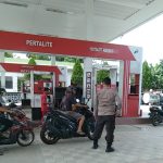 Giat Patroli Rutin dan Monitoring SPBU di Wilkum Polsek Bengkayang