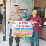 Cegah praktek Pungli, Personil Polsek Bengkayang Kampanyekan STOP Pungli