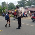 Giat Rutin Strong Point Polsek Bengkayang Dalam Rangka Menciptakan KAMSELTIBCAR