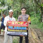 Tumbuhkan Kepedulian Terhadap Lingkungan, Bhabinkamtibmas Berikan Sosialisasi serta Edukasi Cegah Karhutla