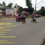 Giat Rutin Strong Point Polsek Bengkayang Dalam Rangka Menciptakan KAMSELTIBCAR*