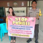 Sosialisasi Larangan PUNGLI Bhabinkamtibmas Kepada Masyarakat
