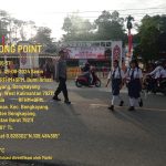 Personil Polsek Bengkayang Laksanakan Strong Point*Gina Cegah Kemacetan