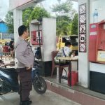 Pastikan  Pengisian BBM yang Aman dan Lancar Polsek Bengkayang lakukan Pengecekan SPBU