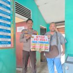 Bhabinkamtibmas Kelurahan Bumi Emas Sosialisasikan Stop Pungli