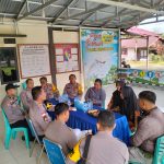 Kapolsek Bengkayang Gelar Jumat Curhat Bersama PPL, Bahas Ketahanan Pangan