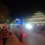 Polsek Bengkayang Laksanakan Pam Tarawih guna Ciptakan Rasa Aman Dan Nyaman jama’ah dalam beribadah